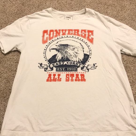 *NEW* Converse ALL-STAR Eagle T-Shirt - Picture 1 of 3